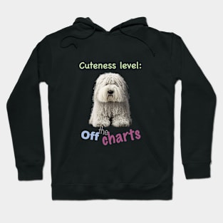 Dog Pet Cuteness Level Cute Adorable Funny Quote Hoodie